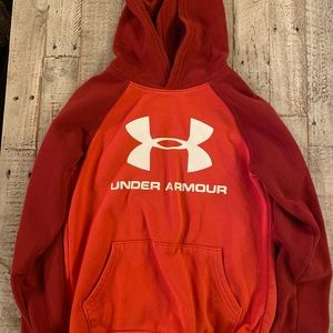 Boys medium under armour hoodie